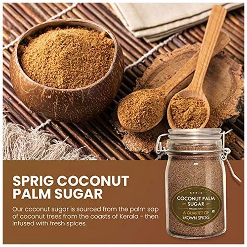 Sprig Coconut Palm Sugar, 175 g Glass Jar-6.webp